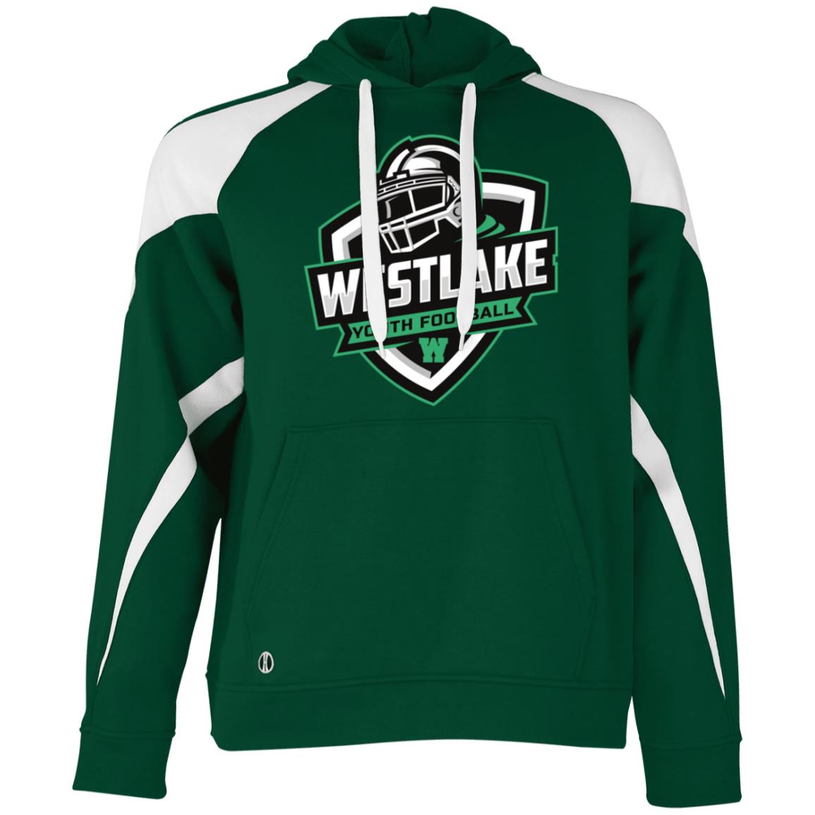 229546 Athletic Colorblock Fleece Hoodie