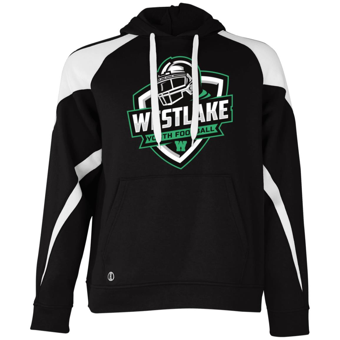 229546 Athletic Colorblock Fleece Hoodie